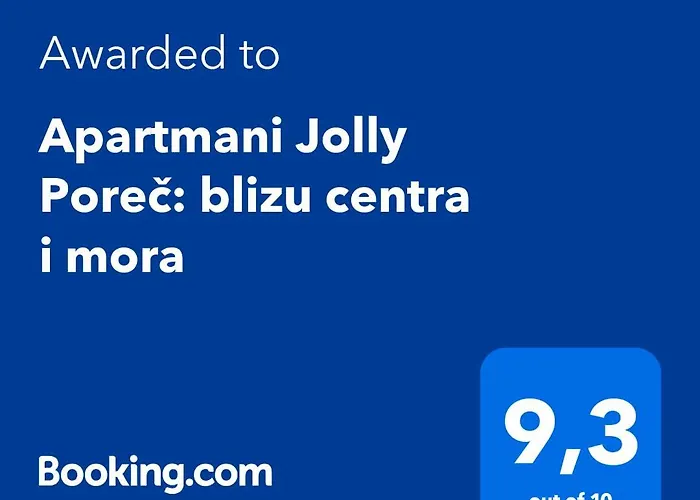 Apartment Jolly Porec: Blizu Centra I Mora Poreč